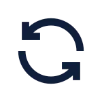 System Single Refresh Line SVG Icon